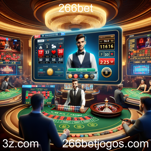 Experiência Imersiva nos Cassinos Ao Vivo do 266bet